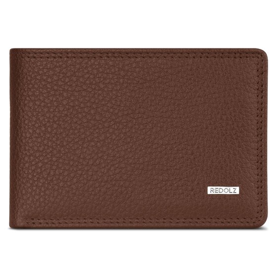 Redolz Leather Essentials QF kleine Geldbörse RFID Leder 10,5 cm