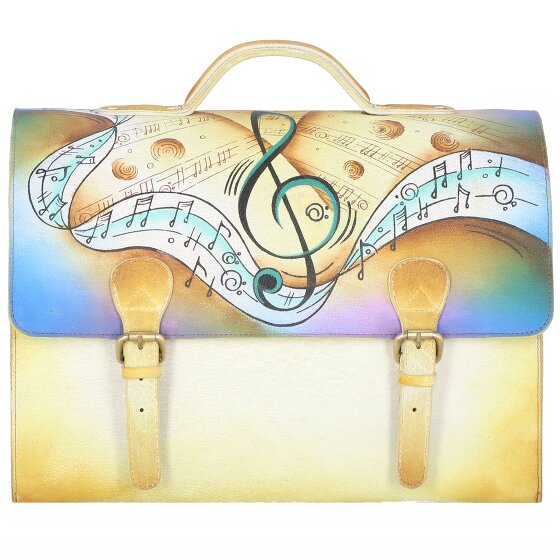 Greenland Nature Art+Craft Aktentasche Leder 41 cm Laptopfach