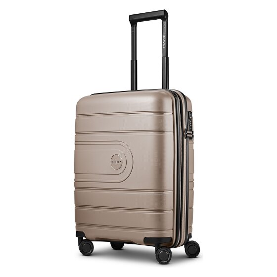 Redolz Essentials 11 4 Rollen Kabinentrolley 55 cm mit Dehnfalte