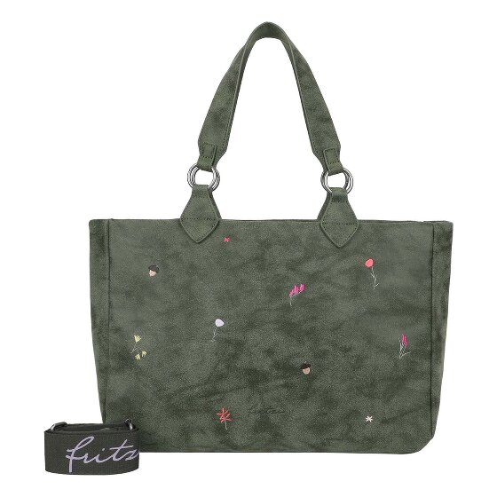 Fritzi aus Preußen Izzy Vintage Limited Embro Bloom Schultertasche 42 cm