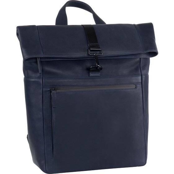 Leonhard Heyden Den Haag Rucksack Leder 40 cm Laptopfach