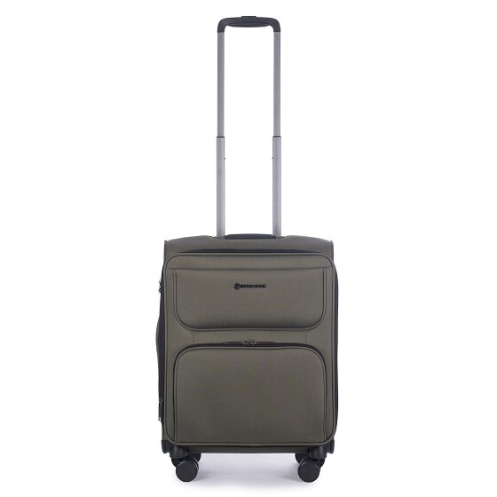 Stratic Bendigo Light + 4 Rollen Kabinentrolley 54 cm mit Dehnfalte