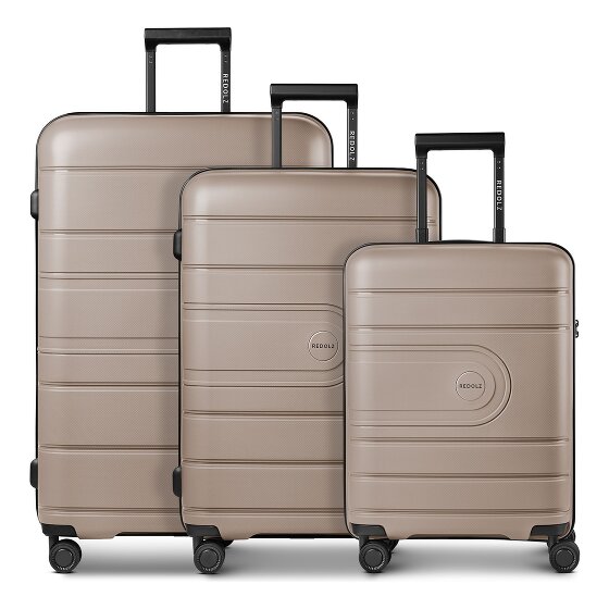 Redolz Essentials 11 4 Rollen Kofferset 3-teilig mit Dehnfalte