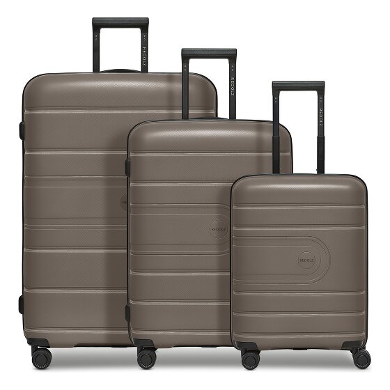 Redolz Essentials 11 4 Rollen Kofferset 3-teilig mit Dehnfalte