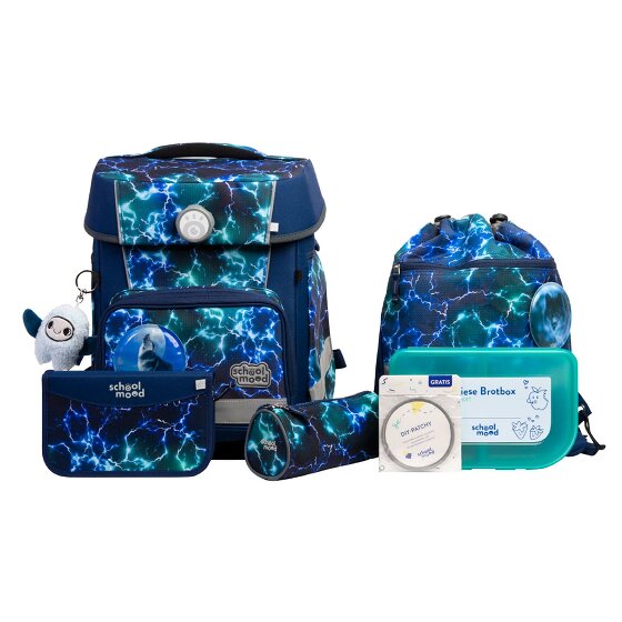 School-Mood Champion Maxx Pro Mila Schulranzen-Set 7-teilig