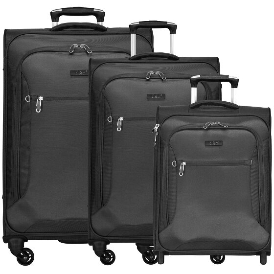 d&n Travel Line 6400 2-4-Rollen Kofferset 3tlg.
