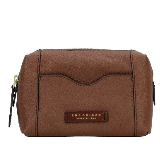 The Bridge Gemma Kulturbeutel Leder 19 cm