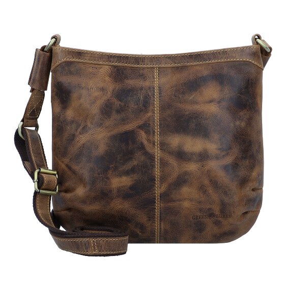 Greenburry Vintage Umhängetasche Leder 27 cm