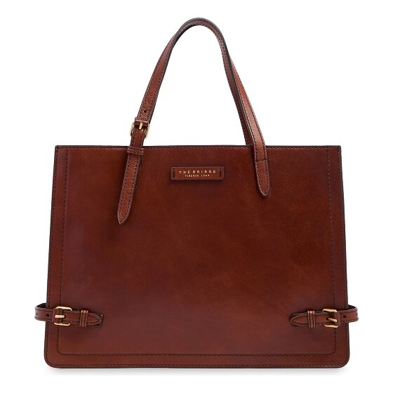The Bridge Monica Schultertasche Leder 36 cm