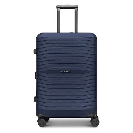 Stratic Shine 4 Rollen Trolley 66 cm mit Dehnfalte