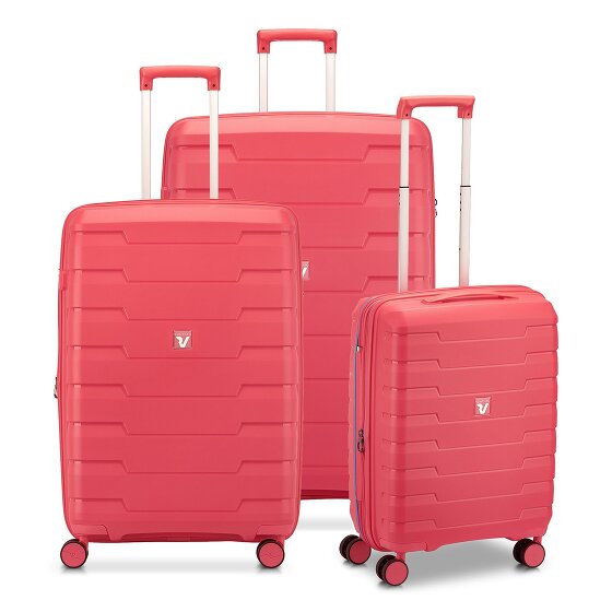 Roncato Skyline 2.0 4 Rollen Kofferset 3-teilig mit Dehnfalte
