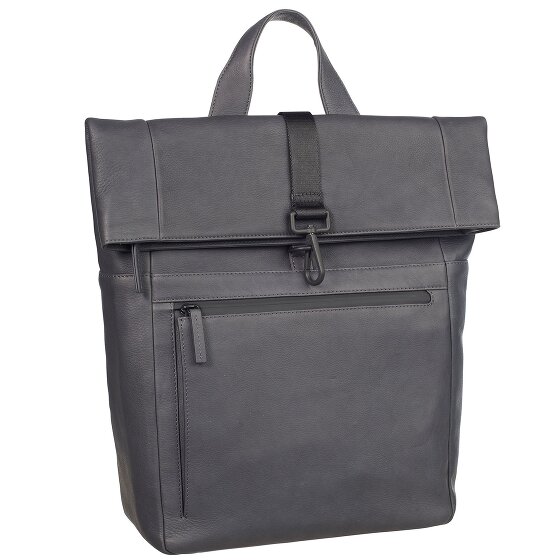 Leonhard Heyden Den Haag Rucksack Leder 40 cm Laptopfach