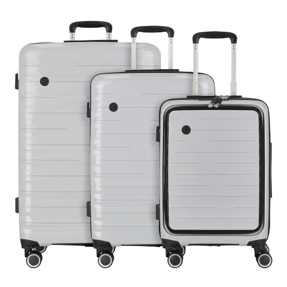 Cocoono Madrid 4 Rollen Kofferset 3-teilig