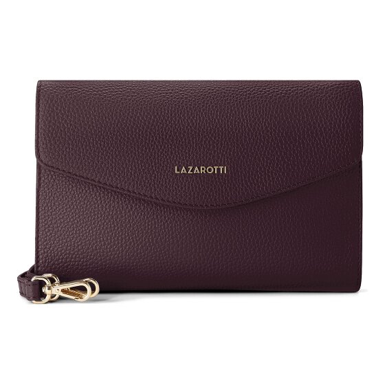 Lazarotti Bologna Leather Clutch Tasche Leder 23 cm