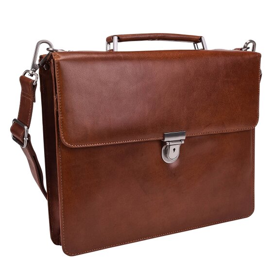 Leonhard Heyden Cambridge Aktentasche Leder 38 cm Laptopfach