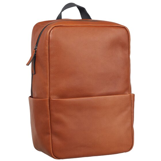 Leonhard Heyden Hamburg Rucksack Leder 40 cm Laptopfach