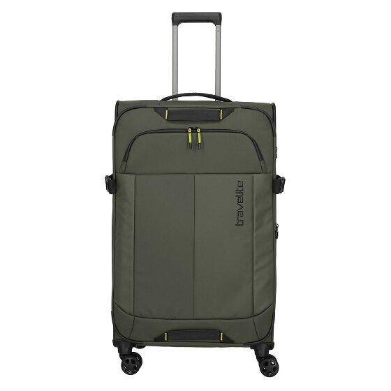 Travelite Briize 4 Rollen Trolley L 78 cm mit Dehnfalte