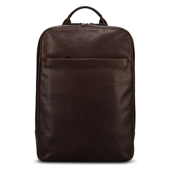 Jost Glasgow Daypack RFID Schutz Leder 44 cm Laptopfach