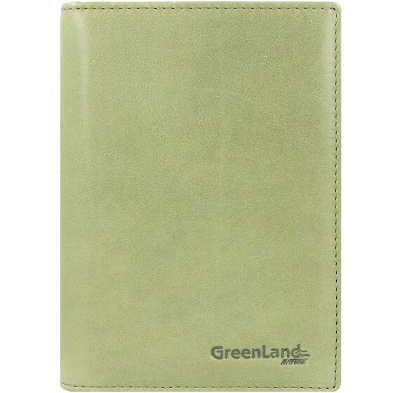 Greenland Nature Soft Colour Reisepassetui RFID Leder 12 cm