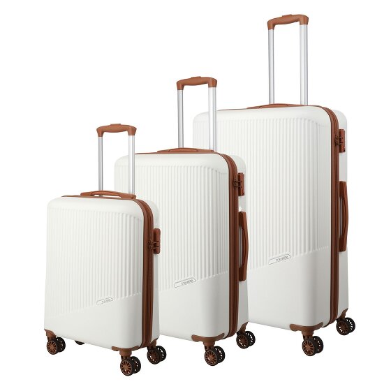 Travelite Bali 4 Rollen Kofferset 3-teilig