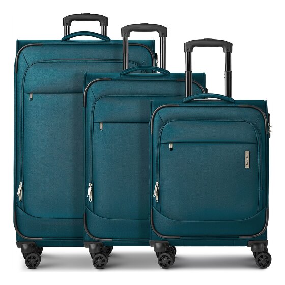 Travelite Priego 4 Rollen Kofferset 3-teilig