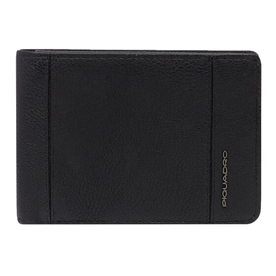 Piquadro Cronus Geldbörse RFID Schutz Leder 12.5 cm