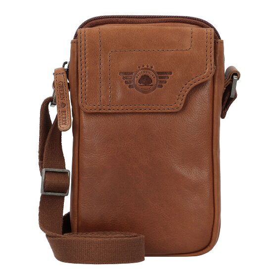 Greenburry Vintage Umhängetasche Leder 13 cm
