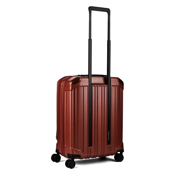 Piquadro PQ-Light 4 Rollen Kabinentrolley S 56 cm Laptopfach mit Dehnfalte