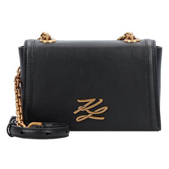 Karl Lagerfeld Autograph Umhängetasche Leder 20 cm