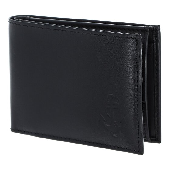 oxmox Leather Geldbörse RFID Schutz Leder 11 cm