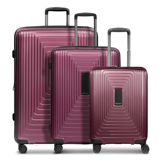 Redolz Essentials 14 4 Rollen Kofferset 3-teilig mit Dehnfalte
