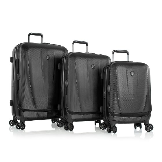 Heys Vantage 4 Rollen Kofferset 3-teilig mit Dehnfalte