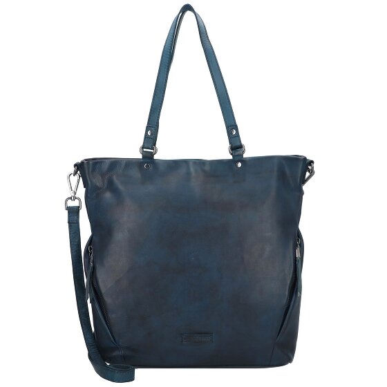 Jack Kinsky Nelson 6 Schultertasche Leder 41 cm