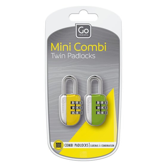 Go Travel Zahlenschlossset 2 tlg.
