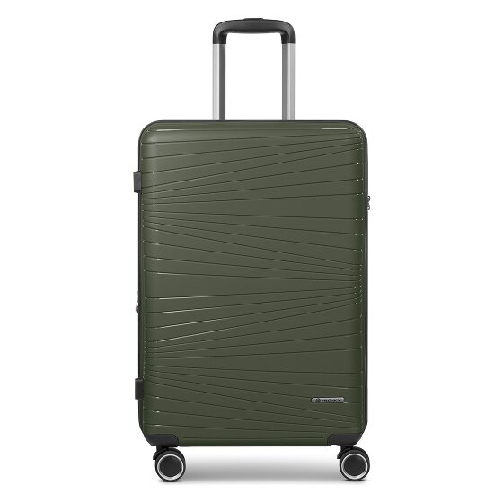 Franky Dallas 3.0 4 Rollen Trolley M 65 cm mit Dehnfalte