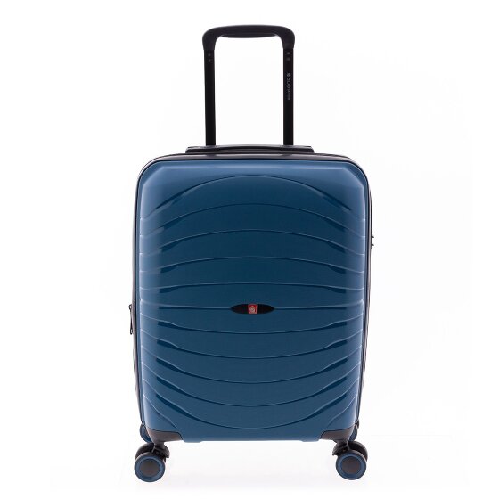 Gladiator 3400 4 Rollen Kabinentrolley 55 cm mit Dehnfalte