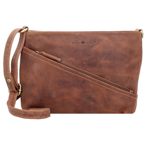 Greenburry Vintage Umhängetasche Leder 25 cm