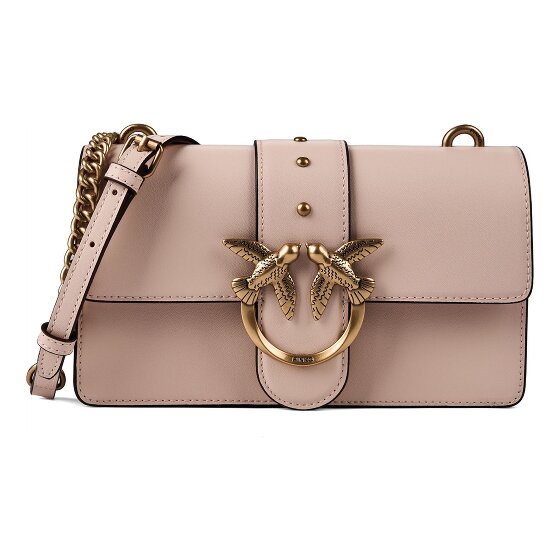 PINKO Love One Umhängetasche Leder 21 cm