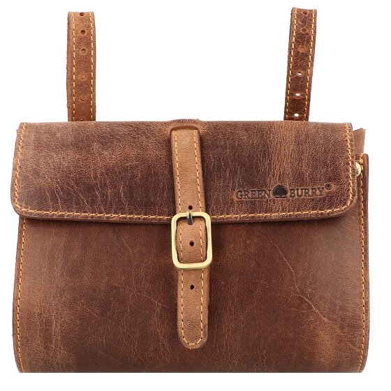 Greenburry Vintage Fahrradtasche XL Leder 20 cm