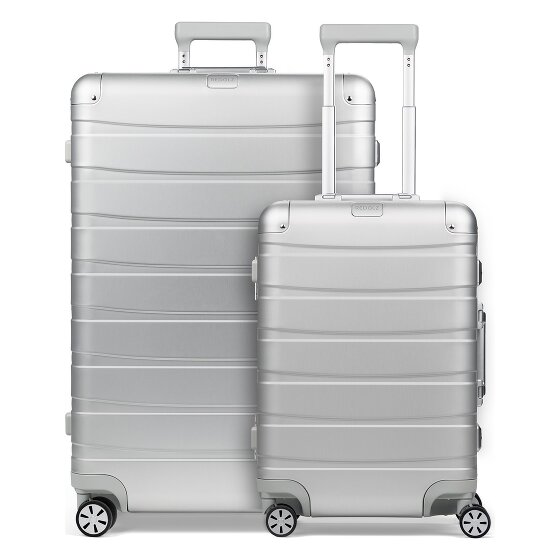 Redolz Pro Aluminium 4 Rollen Kofferset 2-teilig