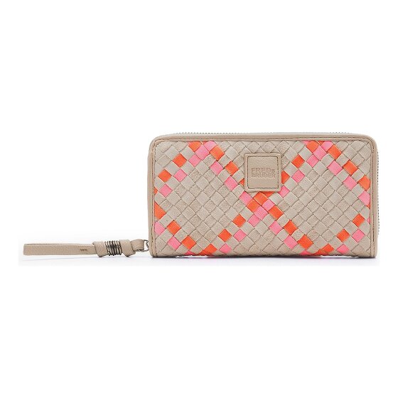 FredsBruder Happy Weave Geldbörse Leder 19 cm