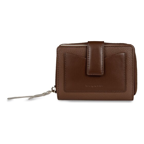 Bugatti Viola Geldbörse RFID Schutz Leder 12 cm