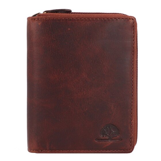 Greenburry Rugged Geldbörse RFID Schutz Leder 10 cm