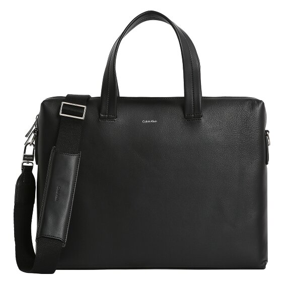 Calvin Klein CK Premium Aktentasche Leder 40.5 cm Laptopfach