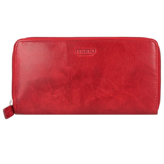 mano Donna Aurona Geldbörse RFID Leder 19 cm