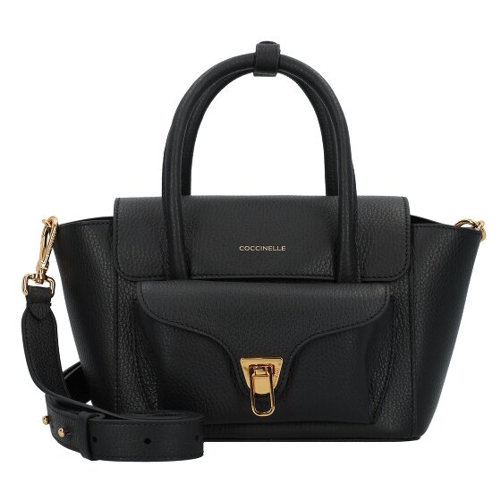 Coccinelle Double Beat Schultertasche Leder 21 cm