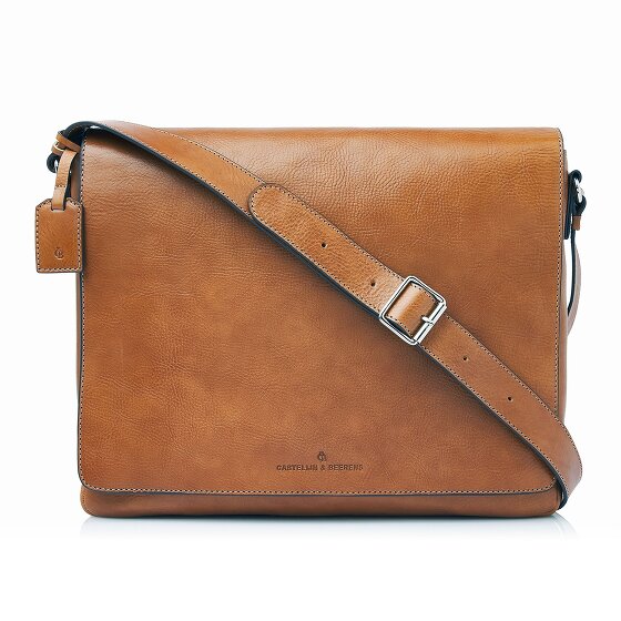 Castelijn & Beerens Mark Aktentaschen Messenger RFID Schutz Leder 39 cm Laptopfach
