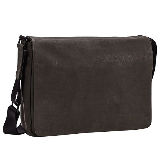 Leonhard Heyden Den Haag Messenger Leder 37 cm Laptopfach