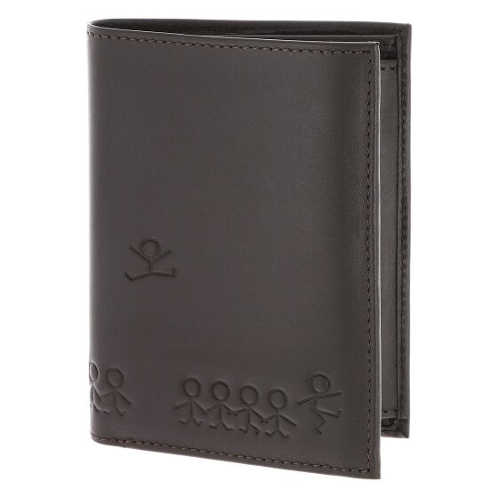 oxmox Leather Geldbörse RFID Schutz Leder 10 cm