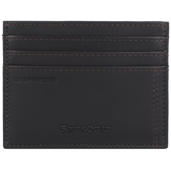 Samsonite Attack 2 Kreditkartenetui RFID Schutz Leder 10 cm